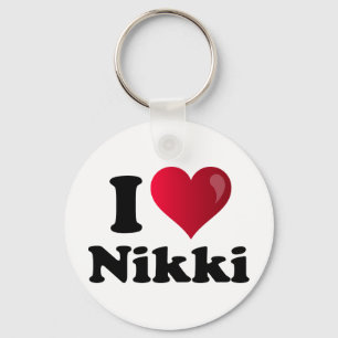 I Heart Nikki (Haley) Key Ring