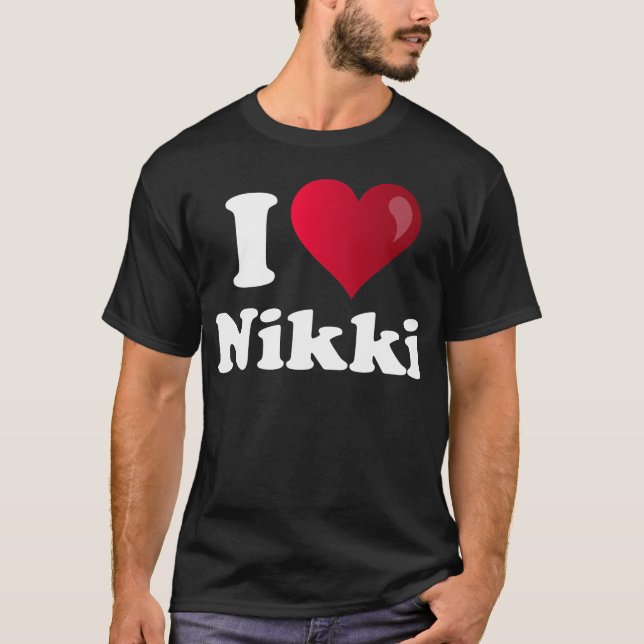 I Heart Nikki (Haley) T-Shirt (Front)