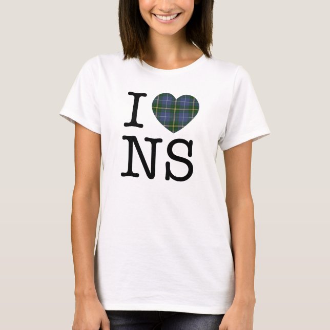 I Heart NS T-Shirt (Front)