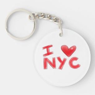 I Heart NYC Classic Key Ring