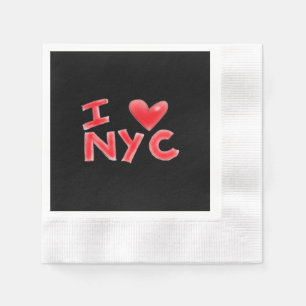 I Heart NYC Classic Napkin