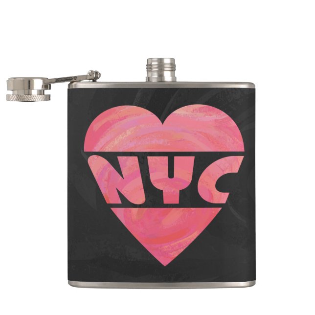 I Heart NYC Hip Flask (Opened)