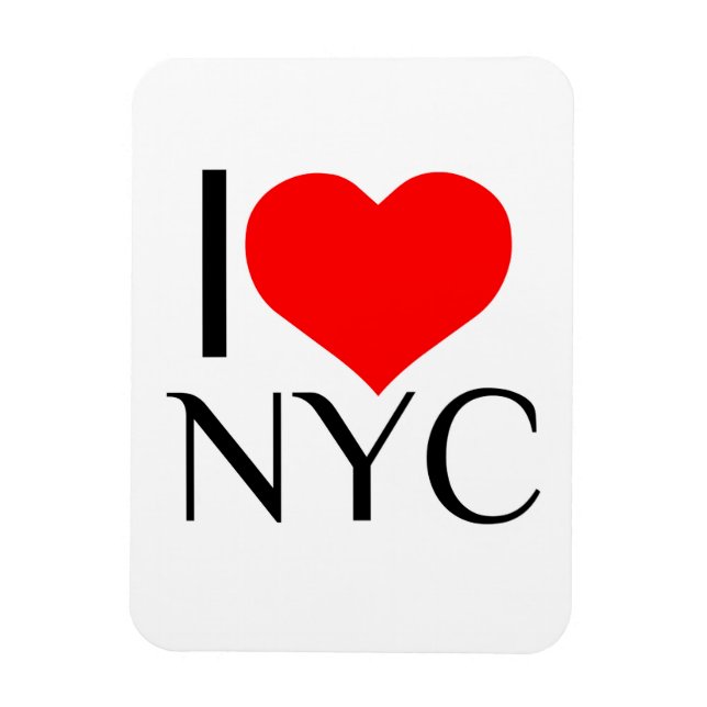I HEART NYC MAGNET (Vertical)