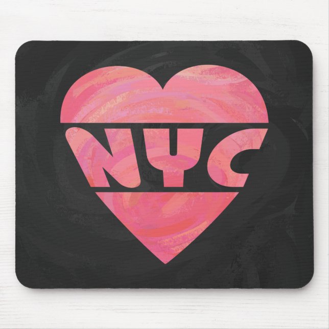 I Heart NYC Mouse Mat (Front)