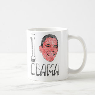 I heart Obama Mug