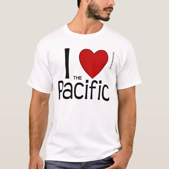 I Heart Pacific Right Shirt (Front)
