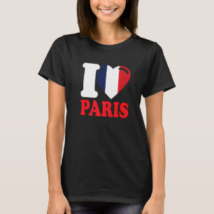 I Heart Paris Beautiful Paris City I Love Paris T-Shirt