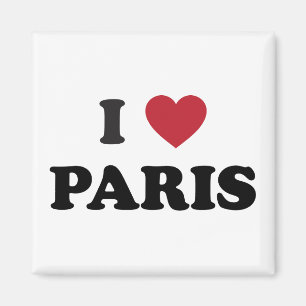 I Heart Paris France Magnet
