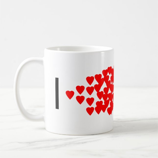 I heart PCR Coffee Mug (Left)