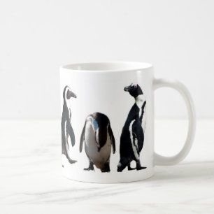 I (heart) penguins mug