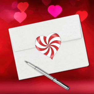 I Heart Peppermint Candy Sticker