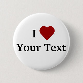 I Heart (personalise) button