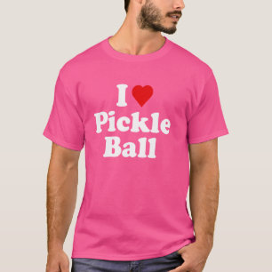 I Heart Pickleball, Funny I Love Pickleball T-Shirt