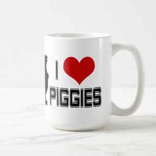 I Heart Piggies coffe mug