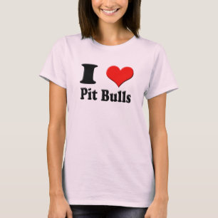 I Heart Pit Bulls Tee