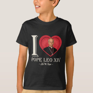 I Heart Pope Leo Xiv Pope Robert Francis Prevost C T-Shirt