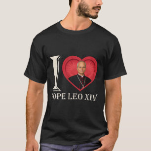 I Heart Pope Robert Francis Prevost Leo Xiv 267th T-Shirt