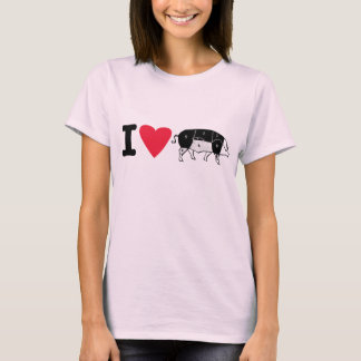 i heart pork tee