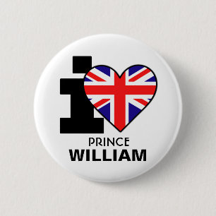 I Heart Prince William Button