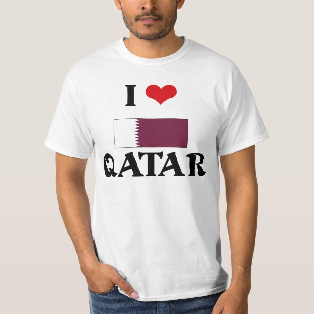 I HEART QATAR T-Shirt (Front)