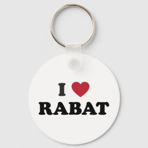 I Heart Rabat Morocco Key Ring