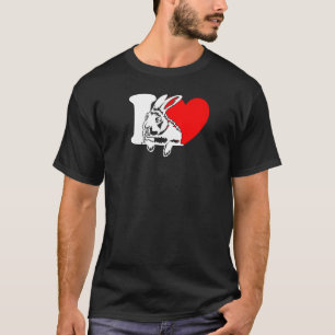 I Heart Rabbits  Rabbit Cute Bun Bunbun Bunny T-Shirt