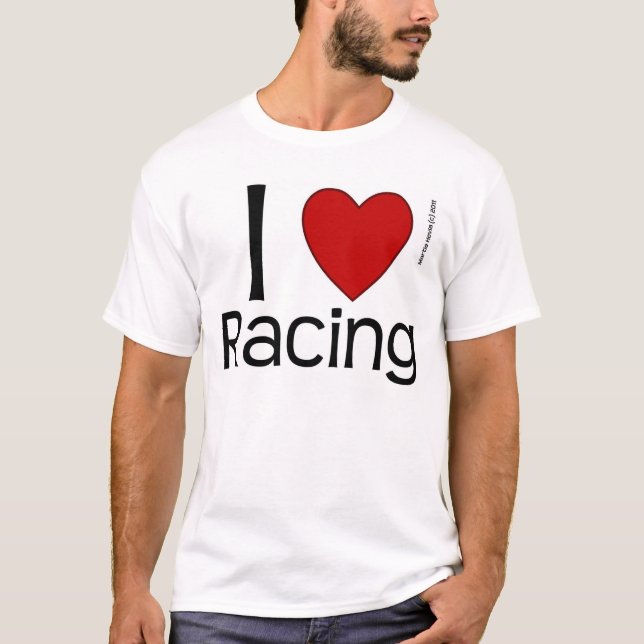 I Heart Racing Shirt (Front)