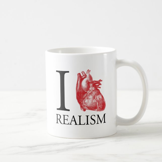 I Heart Realism Coffee Mug (Right)