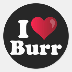 I Heart Richard Burr Classic Round Sticker