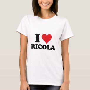 I Heart Ricola First Name I Love Personalised Stuf T-Shirt