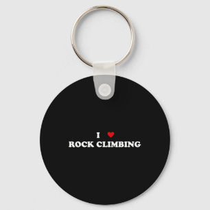 I Heart Rock Climber - I Love Rock Climbing Key Ring