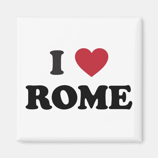 I Heart Rome Italy Magnet (Front)