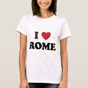 I Heart Rome Italy T-Shirt