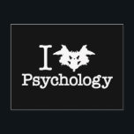 I Heart (Rorschach Inkblot) Psychology Postcard<br><div class="desc">Love Psychology,  Love Rorschach

Globe Trotters specialises in idiosyncratic imagery from around the globe. Here you will find unique Greeting Cards,  Postcards,  Posters,  Phone Cases,  Stickers,  Mousepads and more.</div>