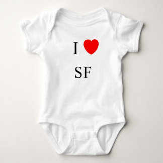 I heart San Francisco Baby Bodysuit