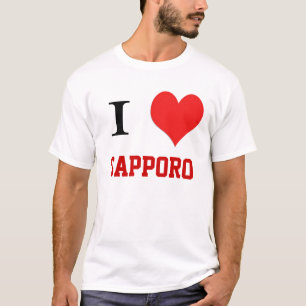 i heart  Sapporo T-Shirt