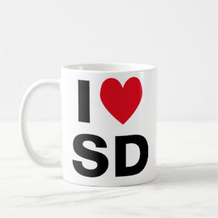 I Heart SD Mug