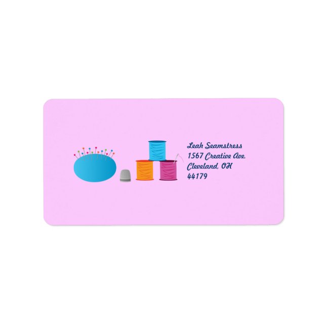 I Heart Sewing Label (Front)