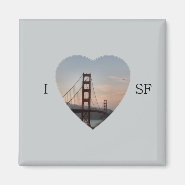 I Heart SF Magnet (Front)