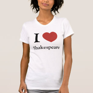 I Heart Shakespeare Female T-Shirt