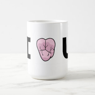 "I [Heart-Shaped-Molar} U" Mug