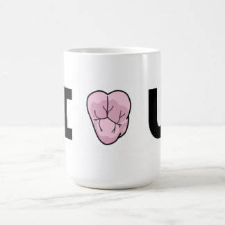"I [Heart-Shaped-Molar} U" Mug