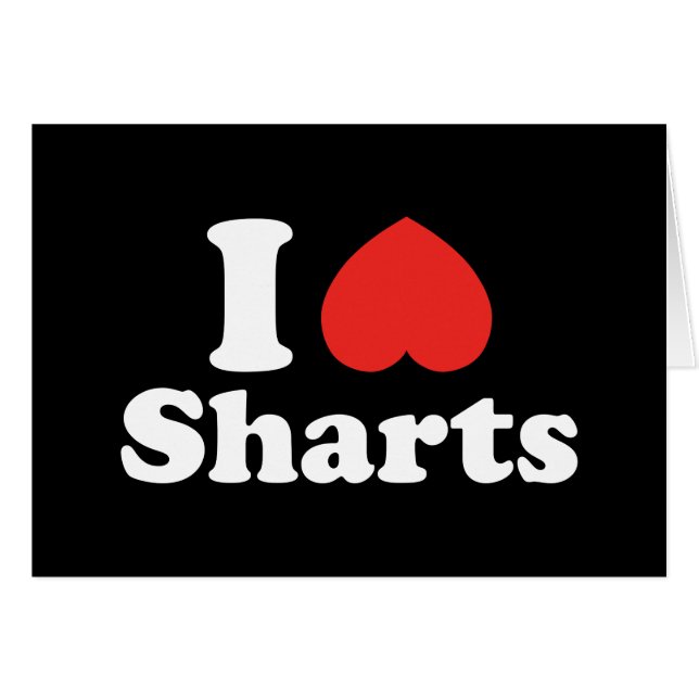 I Heart Sharts (Front Horizontal)