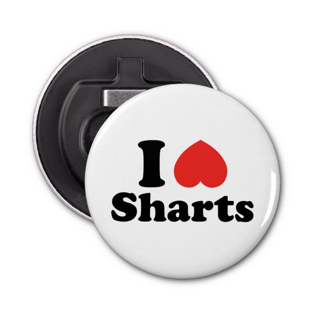 I Heart Sharts Bottle Opener (Front)