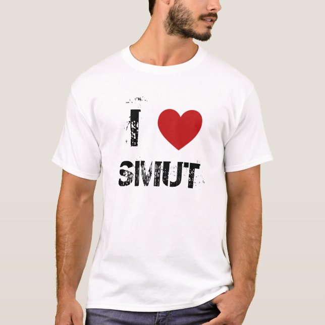 I Heart Smut - Customised T-Shirt (Front)