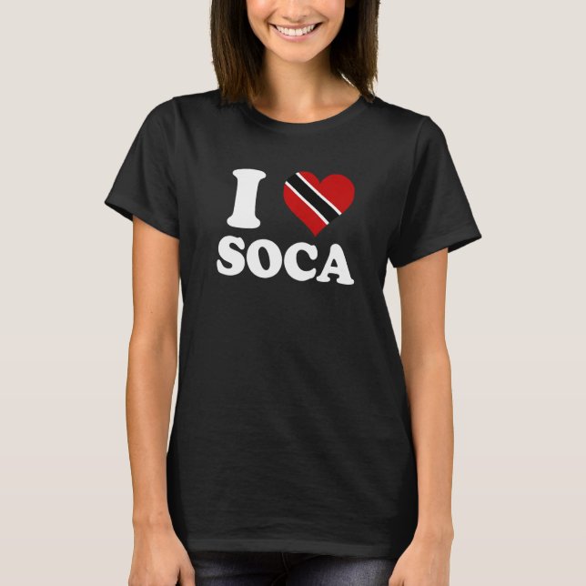 I heart Soca T-Shirt (Front)