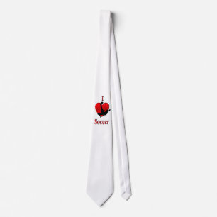 I Heart Soccer Tie
