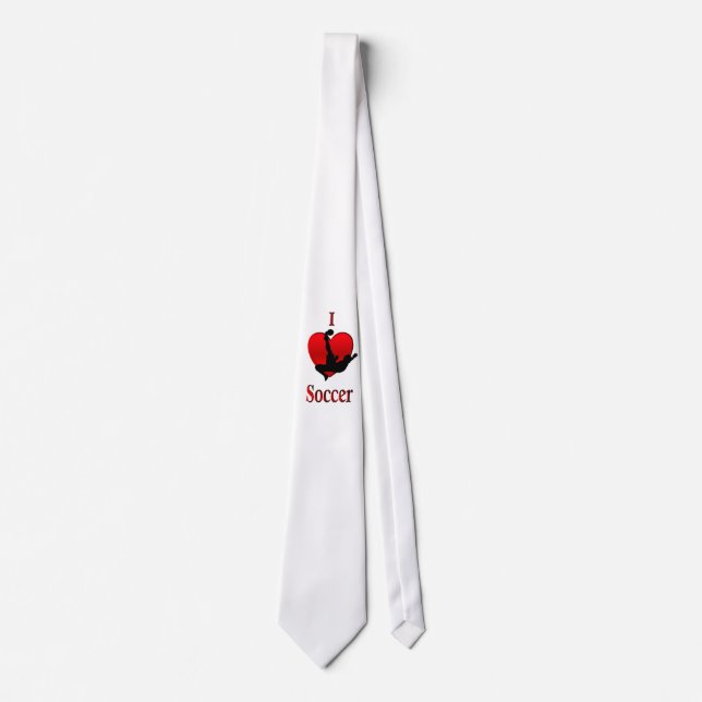 I Heart Soccer Tie (Front)