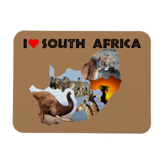 I Heart South Africa wild country Magnet