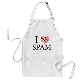 I Heart SPAM Standard Apron